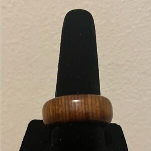 Beautiful wooden ring